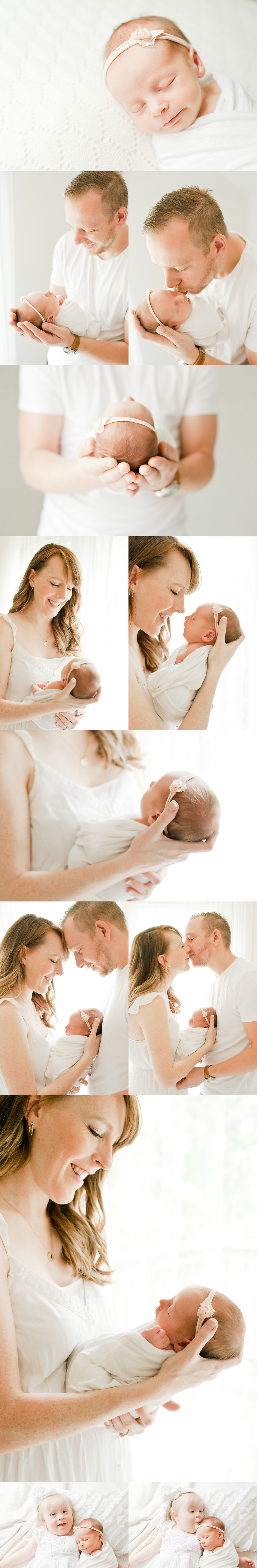 newborn baby girl in her mothers arms