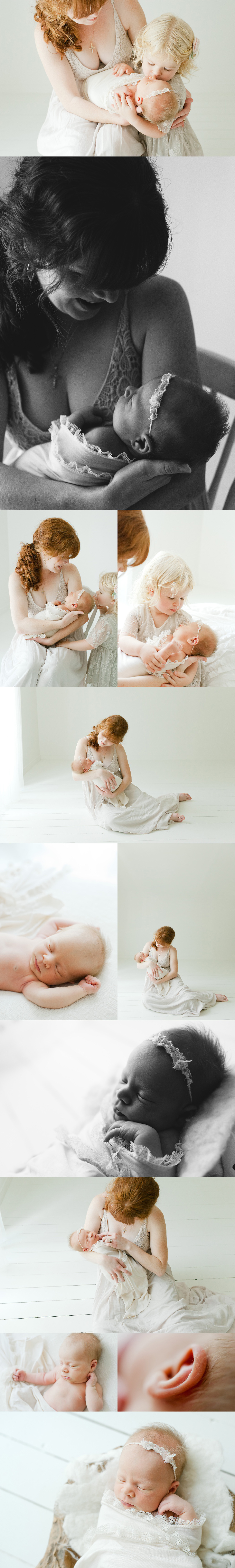 classic mother and baby portraits