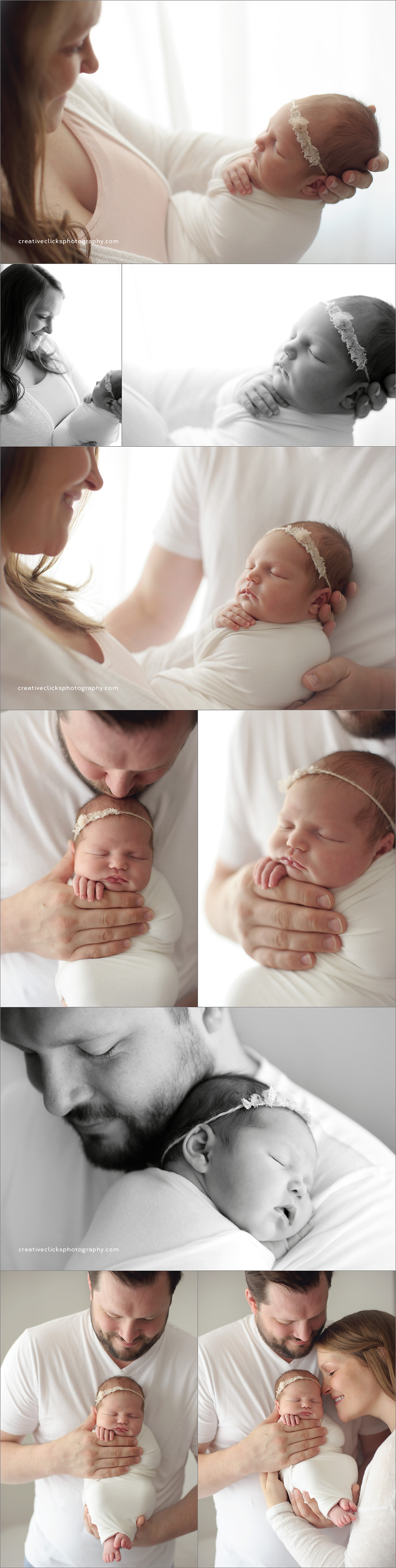 natural newborn and family photography