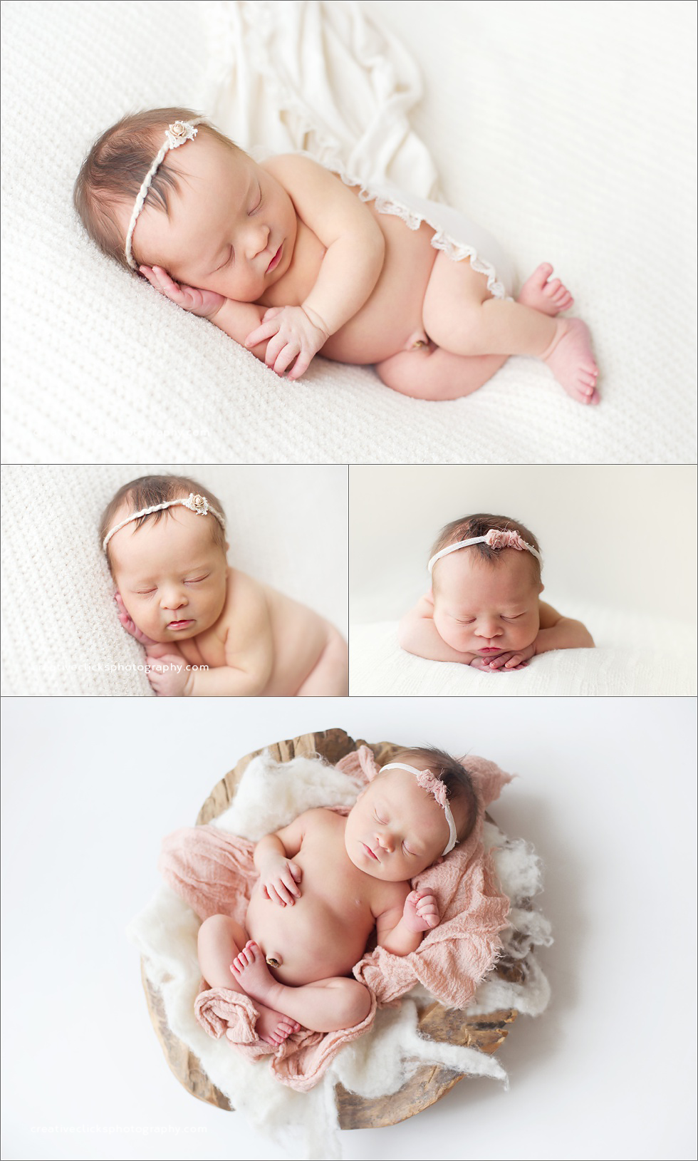 natural organic newborn baby photography