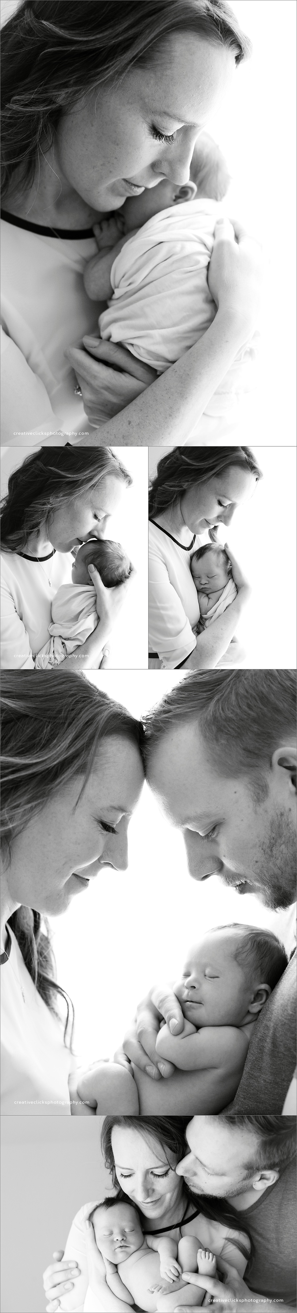 beautiful mother and baby portraits