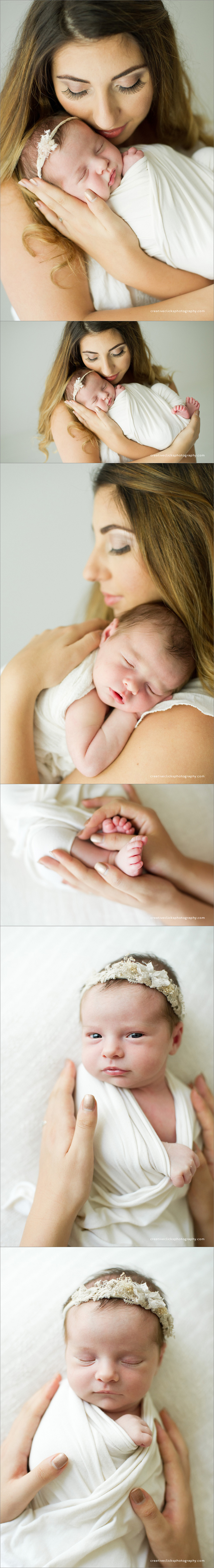 beautiful organic newborn and mama photography 