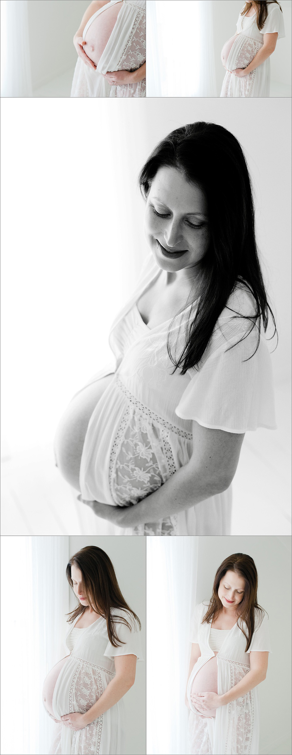 stunning expectant mother waiting for rainbow baby