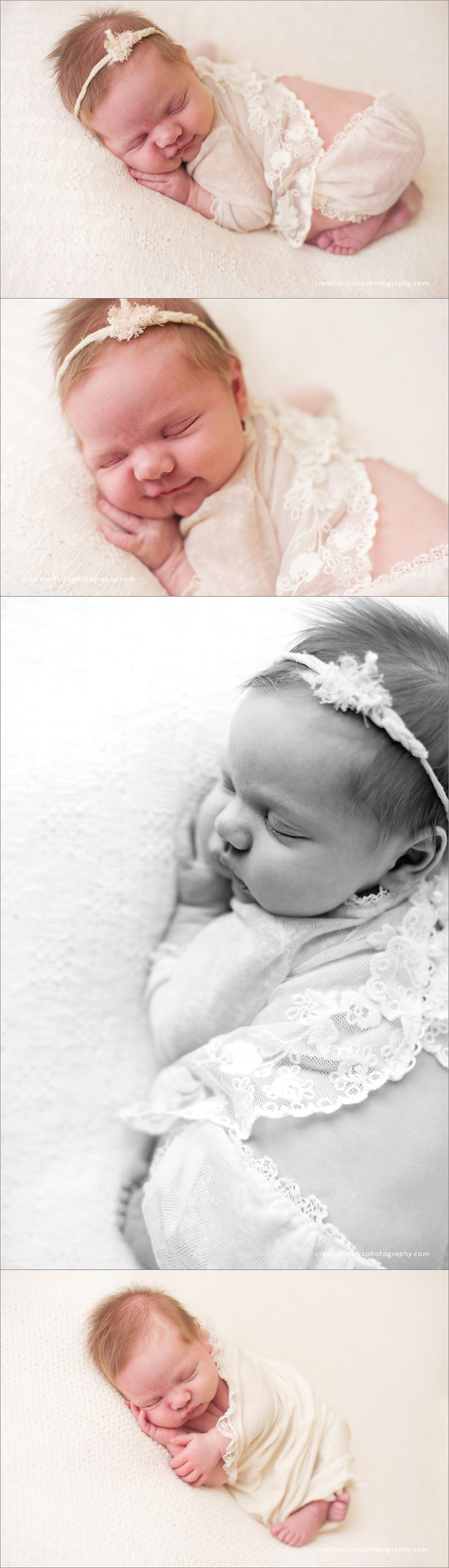 newborn baby girl organic pictures