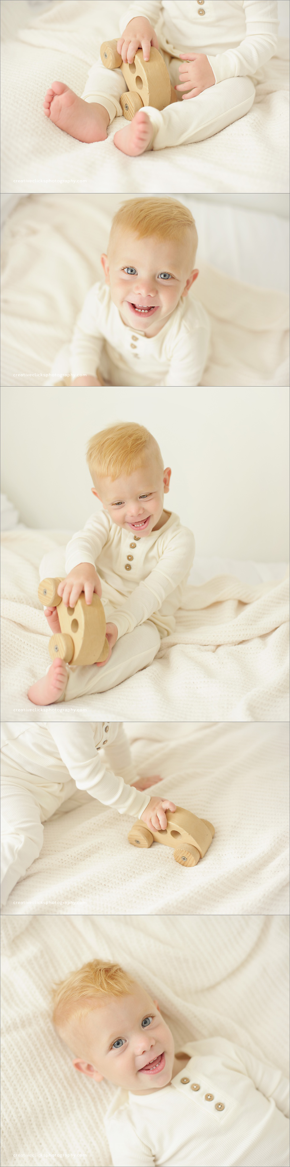 eighteen month old organic baby session